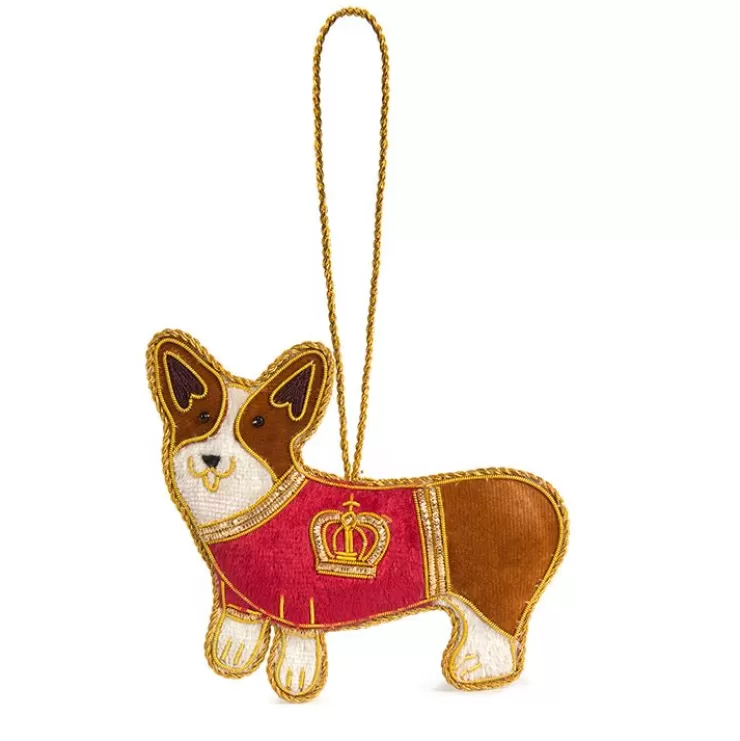Royal Collection Shop Buckingham Palace Corgi In Coat Decoration* Decorations