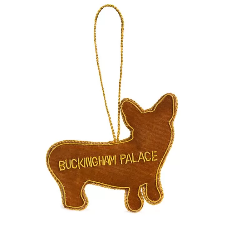 Royal Collection Shop Buckingham Palace Corgi In Coat Decoration* Decorations