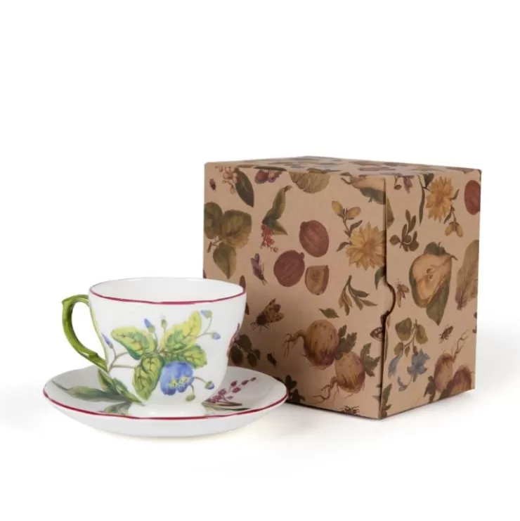 Royal Collection Shop Chelsea Porcelain Teacup & Saucer* Cups & Saucers