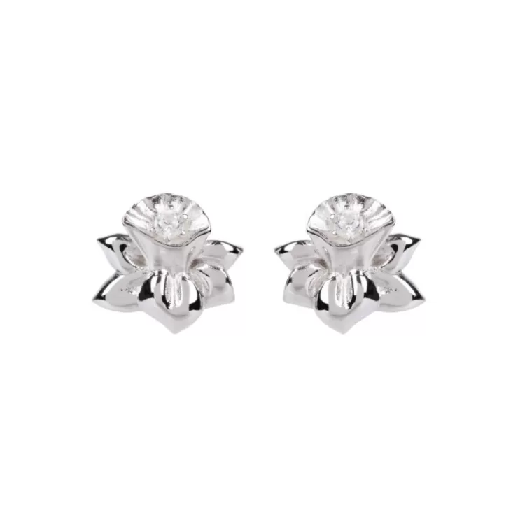 Royal Collection Shop Daffodil Stud Earrings* Earrings