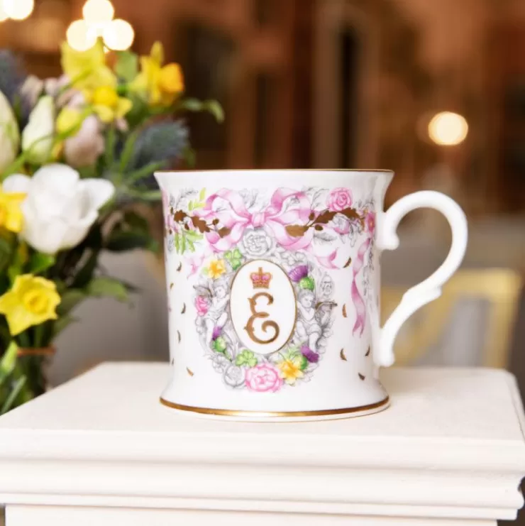 queen_elizabeth_ii_commemorative_tankard_4.webp Royal Collection Shop Queen Elizabeth Ii Commemorative Tankard* Tankards & Mugs