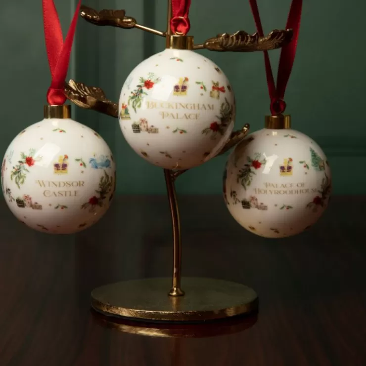 windsor_castle_fine_bone_china_bauble_3.webp Royal Collection Shop Windsor Castle Fine Bone China Bauble* Decorations